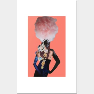 Cotton candy babe Posters and Art